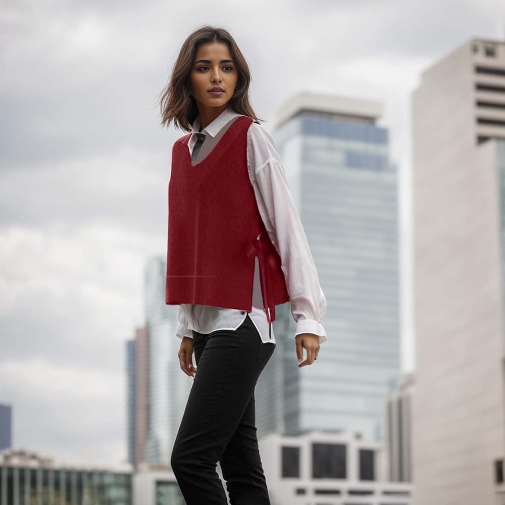 トップス NO MAINTENANCE / COTTON KNITTED VEST 1010887 MaFarrin Top - Whitecap Cream – Sandwich Fashion Canada